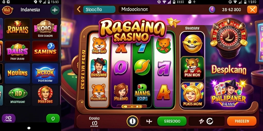 Beragam pilihan permainan slot yang menghibur.