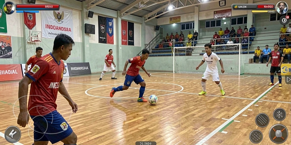 Karakter dengan desain yang unik dan menarik.