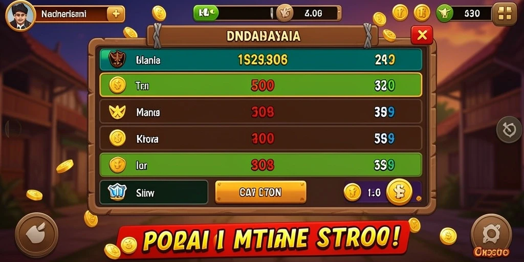 Karakter unik yang dapat kamu pilih dalam permainan.