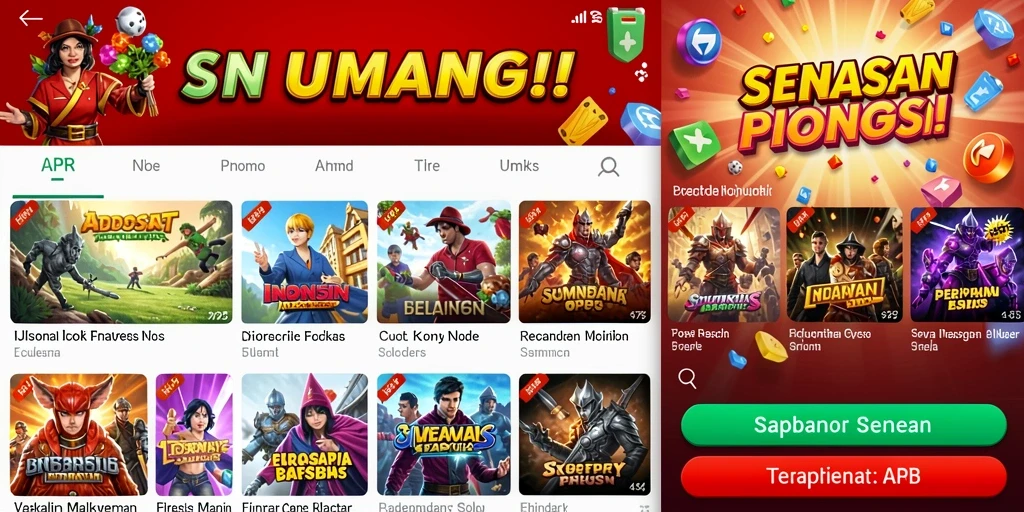 Screenshot memperlihatkan kesempatan memenangkan jackpot besar.